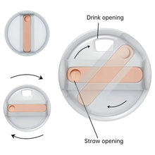 Load image into Gallery viewer, 1PC 40Oz Sealing Bottle Cover Splash Spill Proof Plain Plastic Replacement Lids for Stanley Quencher H2.0 40oz Tumber Cup