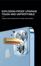 Load image into Gallery viewer, Full Cover HD Back Camera Glass Protectors for iPhone 13 12 Pro Max 13Mini Lens Protective Glass Film on IPhone 11 14 PRO MAX XS Ultra Thin Tempered Glass Camera Lens Screen Protector
