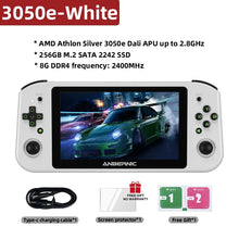 Load image into Gallery viewer, ANBERNIC Win600 PC Games Handheld AMD 3020e/3050e 5.94 Inch IPS Screen Office Video Game Console Windows 10 WiFi5 Pocket Laptop