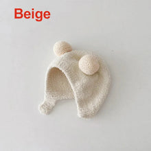 Load image into Gallery viewer, Cute Winter Kids Hats for Girls & Boys Soft Wool Fleece Ear Protection