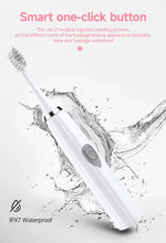 Load image into Gallery viewer, Electric Toothbrush for Adults Soft DuPont Bristle Portable Battery Endurance IPX6 Waterproof Intelligent Effective Oral Care