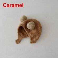 Load image into Gallery viewer, Cute Winter Kids Hats for Girls & Boys Soft Wool Fleece Ear Protection