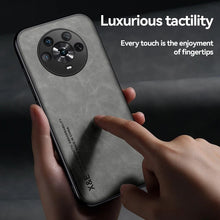 Load image into Gallery viewer, For Honor Magic4 Pro PU Leather Magnetic Car Holder Phone Case Honor Magic 4 Pro 4Pro Magic4 Soft Frame Shockproof Back Cover