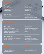 Load image into Gallery viewer, Toocki 67W GaN Charger Quick Charge 4.0 PD3.0 Fast Charging Type C Charger for Macook iPhone 14 13 12 Pro Max Samsung S23 Xiaomi