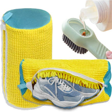 Load image into Gallery viewer, Shoe Washing Machine Bag with Brush Set – Durable Laundry Cleaner (1–4PCS)
