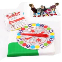 Load image into Gallery viewer, Twist Body Move Game Mat – Funny Family Party Board Game for Kids & Adults