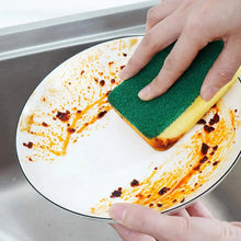 Load image into Gallery viewer, Double-Sided Magic Cleaning Sponge – Rust & Stain Remover for Kitchen