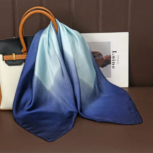 Load image into Gallery viewer, Luxury Satin Silk Square Scarf – Shawl, Hijab & Fashion Wrap 2023