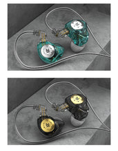 Load image into Gallery viewer, KZ EDX pro In-ear type Earphones Stereo DJ Hi-Fi Bass HIFI Microphone Earplugs Cable speakers reduce noise and detachable cables