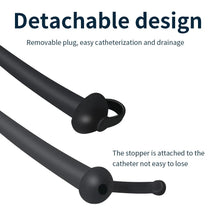 Load image into Gallery viewer, Silicone Urethral Catheter Dilator Horse Eye Stimulation Adult Sex Toys for Men Gay Sounding Penis Plug Insert Urethra Catheter