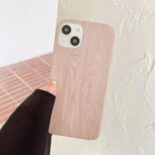 Load image into Gallery viewer, Luxury Wood Phone Case For iPhone 13 12 11 Pro X XS Max XR 8 7 Plus SE Retro Soft Wood Case Slim Hard Cover with Real Wooden Finish Protective Cover
