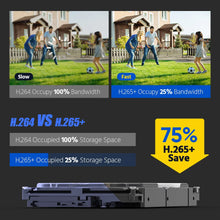 Load image into Gallery viewer, ANNKE Smart Home 8MP 5MP IP Camera Outdoor Indoor 4K POE Security Cameras POE Surveillance Cameras TF Card Support With Audio in