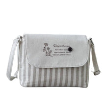 Load image into Gallery viewer, HAPPIEST Women's Shoulder Bags Cotton Striped Ladies Handbags Crossbody Small Phone Pouches Female Purse for Girls Women 2023