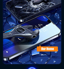 Load image into Gallery viewer, 4PCS Tempered Glass For iPhone 11 12 13 14 Pro MAX XR X XS Max Screen Protector on For iPhone 12 11 13 14 Mini 7 8 6 Plus Glass Edge- Bubble Free- Scratch Resistant Protective Film For iPhone