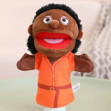 Load image into Gallery viewer, 28-33cm Kids Plush Finger & Hand Puppet Popular Activity Boy Girl Role Play Bedtime Story Props Family Role Playing Toys Doll