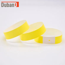 Load image into Gallery viewer, 100PCS Disposable bracelet, synthetic paper wristband, men's and women's size universal bracelet, colorful wrist strap without