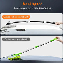 Load image into Gallery viewer, Car Wash Brush Car Cleaning Brush Telescoping Long Handle Mop Soft Hair Chenille Broom Universal Window Wash Auto Accessories