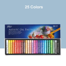 Load image into Gallery viewer, Artist Oil Pastel Set - 12/25/50 Colors, Non-Toxic Washable Crayons for Drawing & Painting
