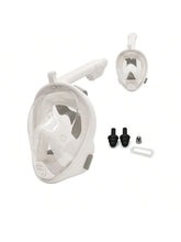 Load image into Gallery viewer, Full Face Snorkel Mask with Detachable Camera Mount,Snorkeling Swimming Diving Mask Wide View Anti-Fog Anti-Leak for Adult Kids