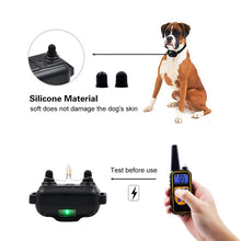 Load image into Gallery viewer, VIP Electric Dog Training Collar Waterproof Dog Bark Collar Pet With Remote Control Rechargeable Anti Barking Device Equipment