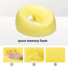 Load image into Gallery viewer, Face Down Memory Foam Pillow – Ergonomic Desk Nap & Massage Pillow for Prone Resting, Travel & Home Use