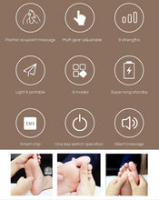 Load image into Gallery viewer, EMS Massage Electric Foot Massager Pad Fisioterapia Electrodos Estimulador Physiotherapy Massageador Healthcare Masajeador Saude