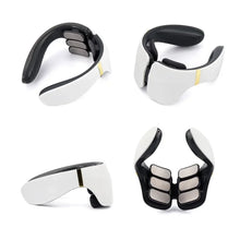 Load image into Gallery viewer, 6 Heads Smart Neck Massage Instrument Shoulder Neck Massage Cervical Vertebra Health Care Vibrator Heating Relieve Muscle Gift