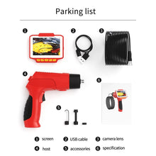 Load image into Gallery viewer, Triple Lens LCD Endoscope 4.3" IPS 1080P IP67 Waterproof Snake Inspection Endoscope Camera for Sewer Duct Drain Pipe