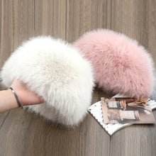 Load image into Gallery viewer, Hot Sale Fur Hat Women Warm Snow Ski Cap Female Faux Fox Fur Thick Warm Winter Hat Lady Windproof Russian Hat Ear Warmer Bonnet