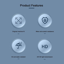 Load image into Gallery viewer, 3D Protective Glass Camera Protector Cover For iPhone 13 Pro Max i Phone 13Pro 13 Mini Rear Lens Metal Ring Protect Camera Lens Case Individual Metal Scratch Resistant HD Clear Case Tempered Glass Camera Case