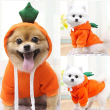 Load image into Gallery viewer, Cute Dog Hoodie with Hat - Funny Pet Fruit Costume for Halloween & Daily Wear