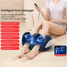 Load image into Gallery viewer, Extra Big Electric Foot Massager – Shiatsu Hot Compress & Leg Roller