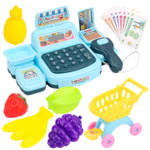 Load image into Gallery viewer, Simulation Shopping Cash House Toys Electronic Game Lighting And Sound Effects Supermarket Cashier Toys