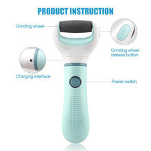 Load image into Gallery viewer, Electric Foot Grinder Dead Skin Remover Callus Pedicure Shaver
