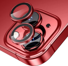 Load image into Gallery viewer, Camera Lens Protector for iPhone 14 Pro Max Plus 13 12 Mini 14Pro iPhone14 13Pro 14Plus 12Pro Glass Protection Protective Film Metallic Camera Ring Lens Protector with Glass Cover