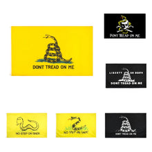 Load image into Gallery viewer, 3x5Fts Tea Party Rattlesnake Gadsden Flag Liberty Or Death Dont Tread On Me No Step On Snek