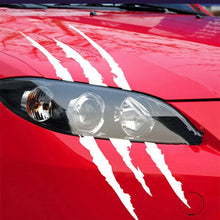 Load image into Gallery viewer, Reflective Monster Claw Car Sticker – Scratch Stripe Headlight Decal | Waterproof Vinyl Auto Exterior Decoration Accessories