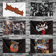 Load image into Gallery viewer, 3x5 Ft J-Judas P-Priest Heavy Rock Band Flag Polyester Digital Printing Banner for Bedroom Wall Art Out Door Tapestry Decoration