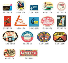 Load image into Gallery viewer, 30 Pcs Stickers Travel Retro Sets Aesthetic Decals for Laptop luggage Travel Case Decorate Waterproof Pegatinas