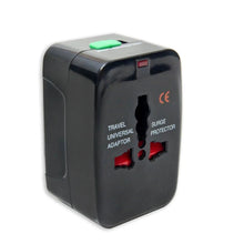 Load image into Gallery viewer, All-in-One International Plug Adapter ā Universal Travel Power Converter with 2 USB & Type-C Ports (AU/US/UK/EU)