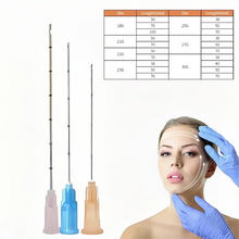 Load image into Gallery viewer, High Tougthness Disposable Hypodermic Fill Needle 14G 18G 21G 22G 23G 25G 27G 30G Canula Micro Blunt Tip Cannula With Filter