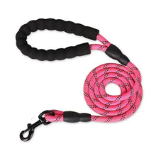 Load image into Gallery viewer, Reflective Dog Leash – Heavy Duty Traction Rope with Padded Handle for Strong Dogs