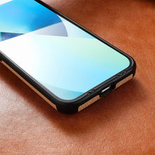 Load image into Gallery viewer, Men Green Wallet Flip Card Holder Phone Case For Iphone 13 12 Mini 14 11 Pro Xs Max Xr X Luxurious Leather Cover Mobile Phone Case With Card Compartment And Kickstand Elegant Iphone Magnetic Case