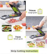 Load image into Gallery viewer, Vegetable Chopper Multifunctional Grater Cutter Kitchen Accessories Manual Fruit Slicer Potatos Shredders Cheese Onions Slicers