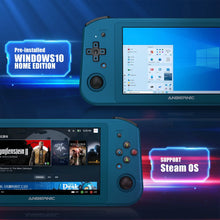 Load image into Gallery viewer, ANBERNIC Win600 PC Games Handheld AMD 3020e/3050e 5.94 Inch IPS Screen Office Video Game Console Windows 10 WiFi5 Pocket Laptop