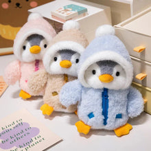 Load image into Gallery viewer, New Cute Penguin Plush Toy Baby Comforting Sleep Doll Fluffy Penguin Wearing Clothes Hats Stuffed Animal Pillow Birthday Gifts