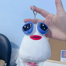 Load image into Gallery viewer, 10cm My Pet Alien Pou Plush Keychain – Cute Stuffed Doll for Kids