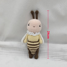 Load image into Gallery viewer, Baby Security Blanket Towel Feeding Bib Soft Towel Cotton Burping Cloth Infant Shower Gift Knitted Lovely Animal Rattle Sleep To