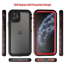 Load image into Gallery viewer, Waterproof Case For iPhone 14 13 12 11 Pro Max 14Plus 12Pro Durable Water Proof Cover Sport 360 Protect iPhone12 Mini Waterproof Case for iPhone Drop Resistant Iphone Clear Back