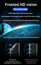 Load image into Gallery viewer, 4pcs Matte Film For Iphone 11 12 13 Pro Max Mini Frosted Screen Protectors For Iphone X Xr Xs Max 6 6s 7 8 Plus Se Anti Glare Matte Finish Anti-fingerprint Film